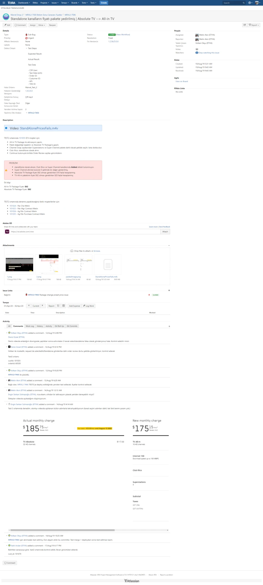 Case study artifact: Jira epic